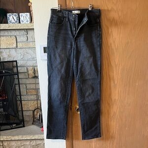 Madewell Men's Dark Gray Slim Jeans